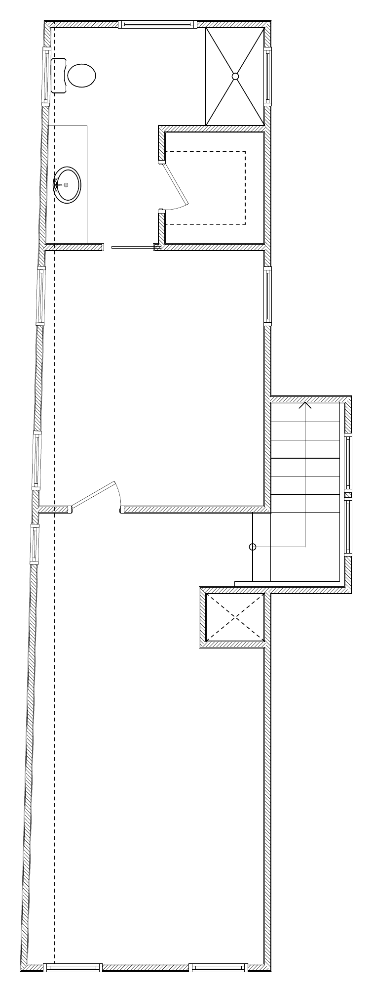 Second Floor plan drawing