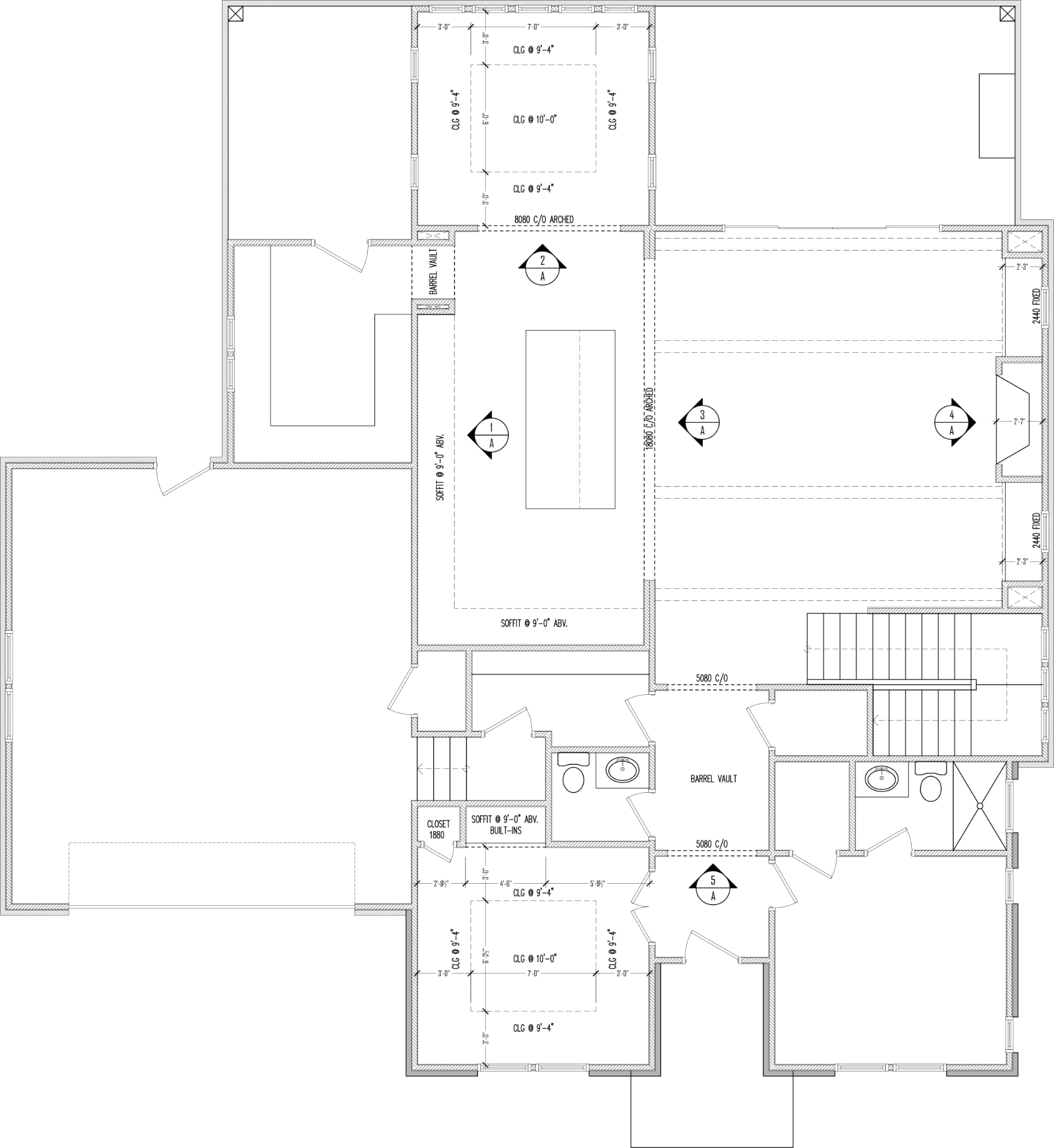 First Floor plan drawing