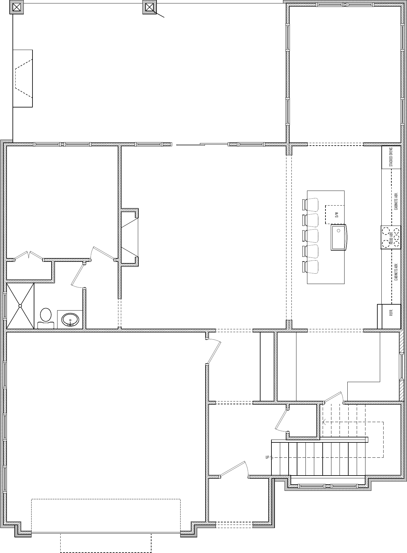 First Floor plan drawing