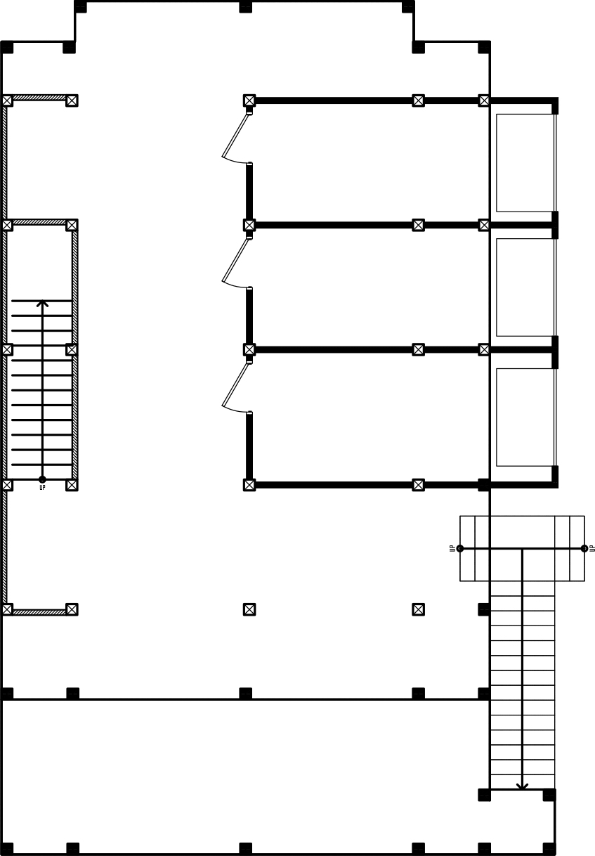 Ground Level plan drawing